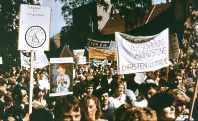 Foto des Demozug